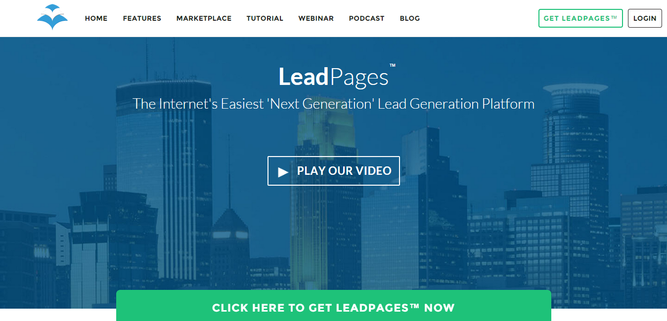 leadpages™ software mobile responsive landing page generator